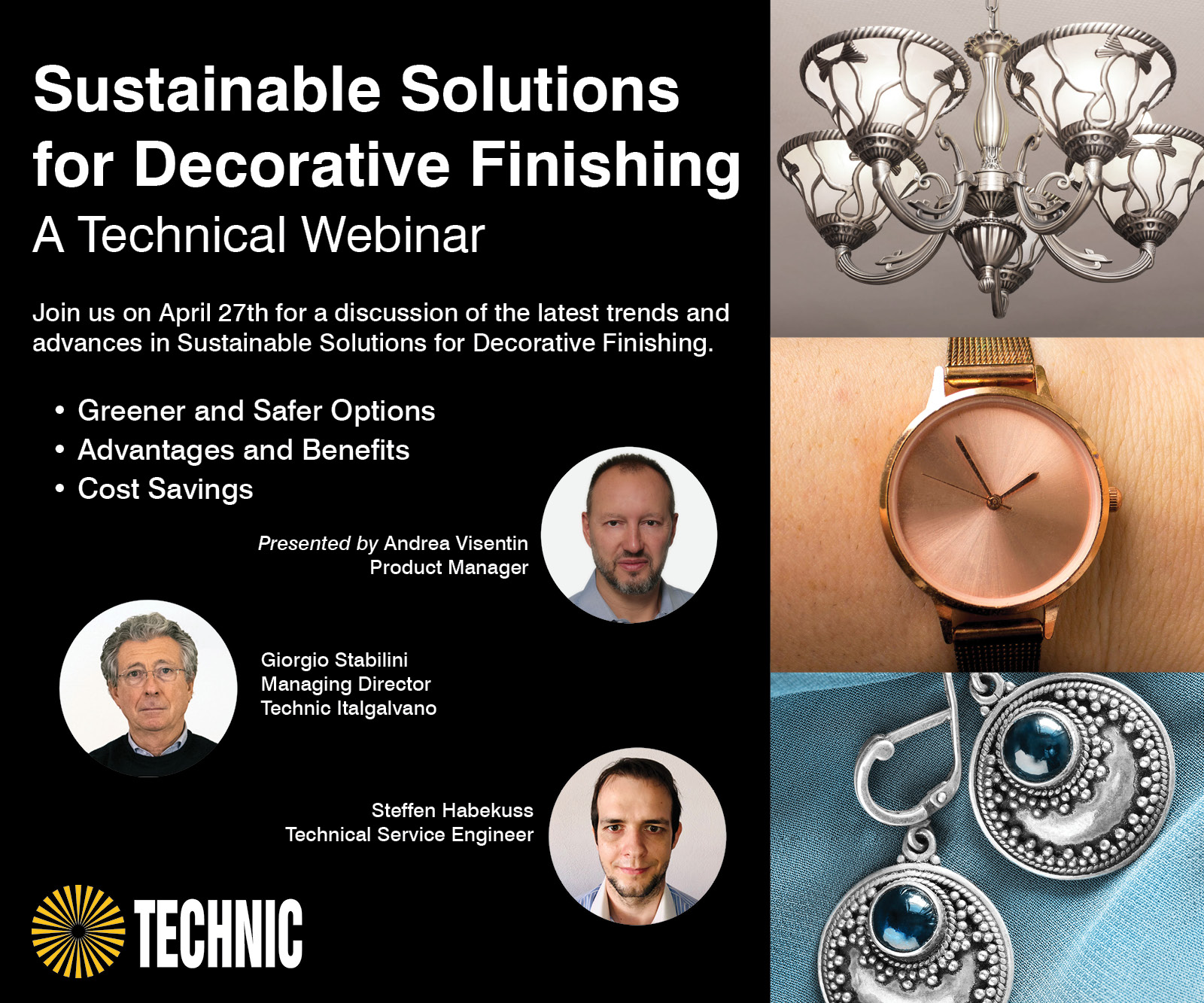 Technic Webinar - Sustainable Solutions for Decorative Plating